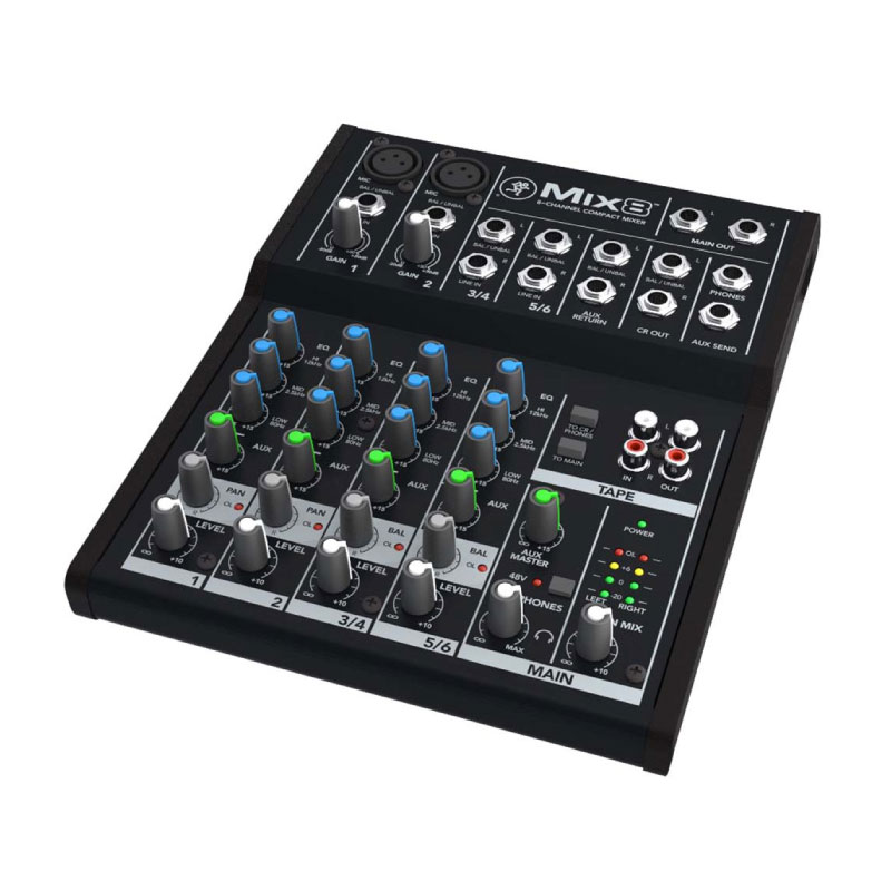 Mackie Mix8 Mixer Mackie Mix8 Mixer