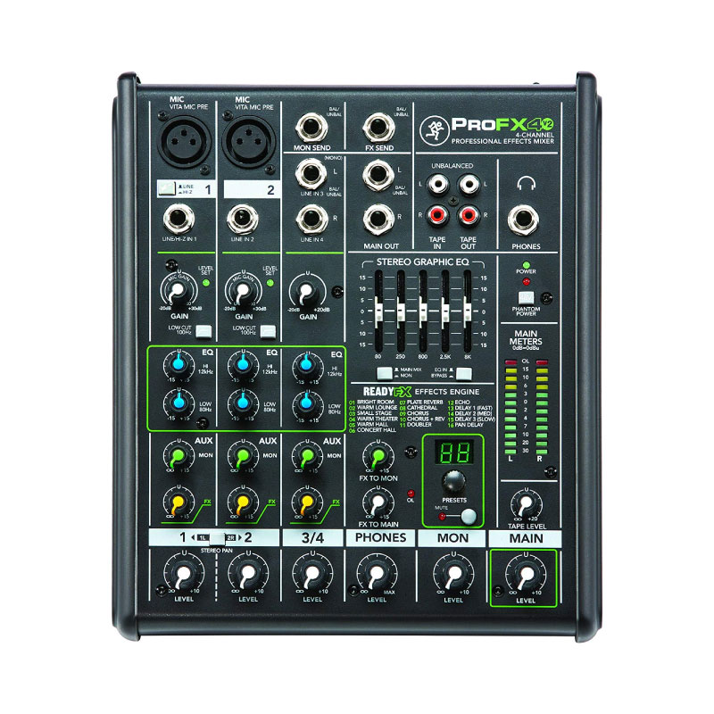 Mackie ProFX4v2 Mixer Mackie ProFX4v2 Mixer