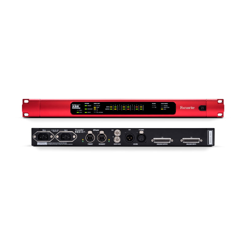 Focusrite RedNet A8R Ethernet Interface Focusrite RedNet A8R Ethernet Interface