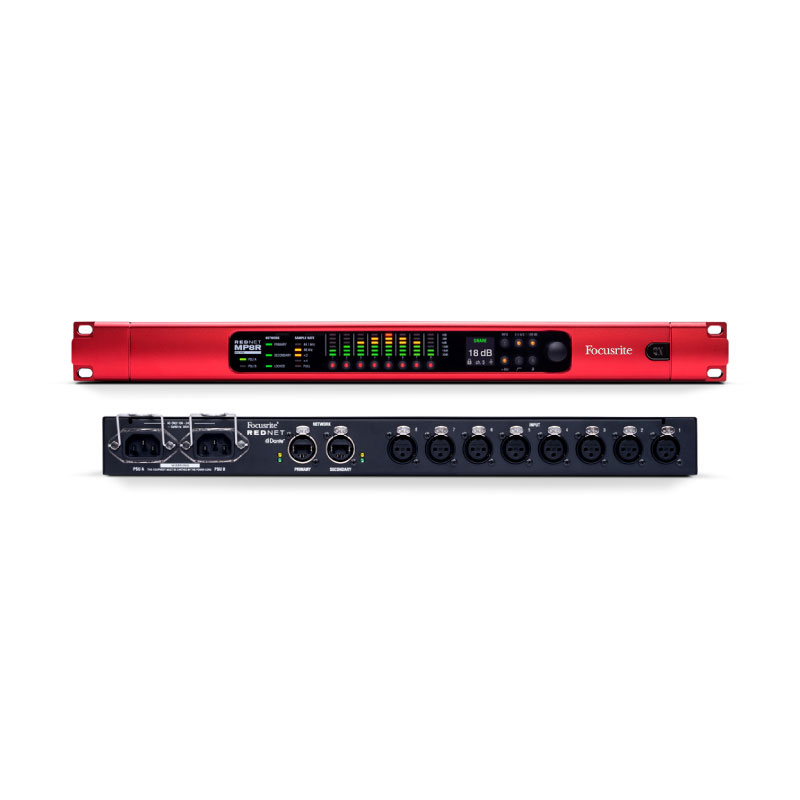 Focusrite RedNet MP8R Ethernet Interface Focusrite RedNet MP8R Ethernet Interface