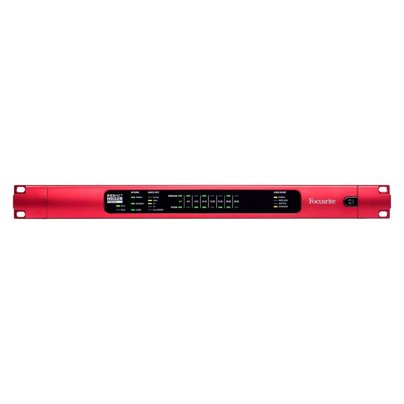 Focusrite RedNet HD32R Ethernet Interface Focusrite RedNet HD32R Ethernet Interface