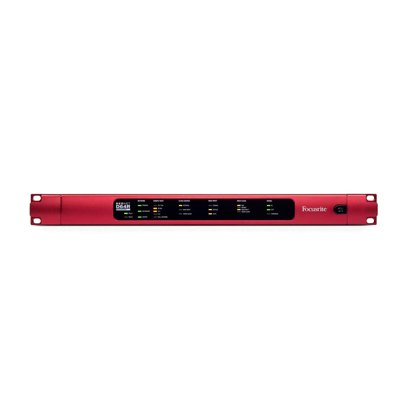 Focusrite RedNet D64R Ethernet Interface Focusrite RedNet D64R Ethernet Interface