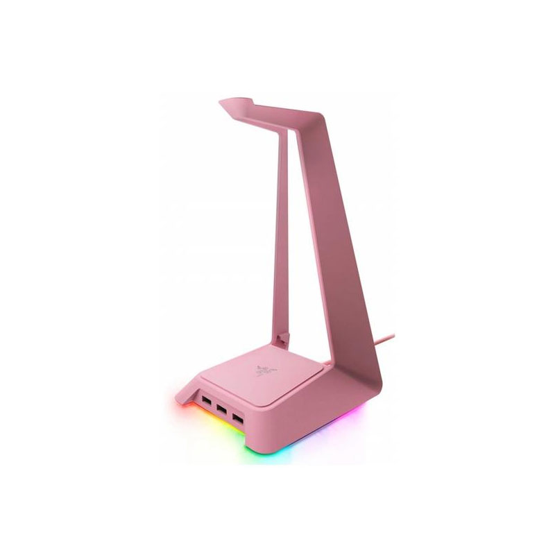 ขาตั้งหูฟัง Razer Base Station Chroma Quartz Pink ขาตั้งหูฟัง Razer Base Station Chroma Quartz Pink