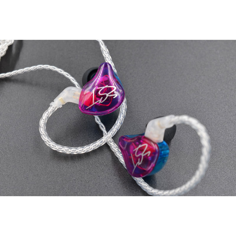 หูฟัง KZ ZST Pure White Edition In-Ear Colorful