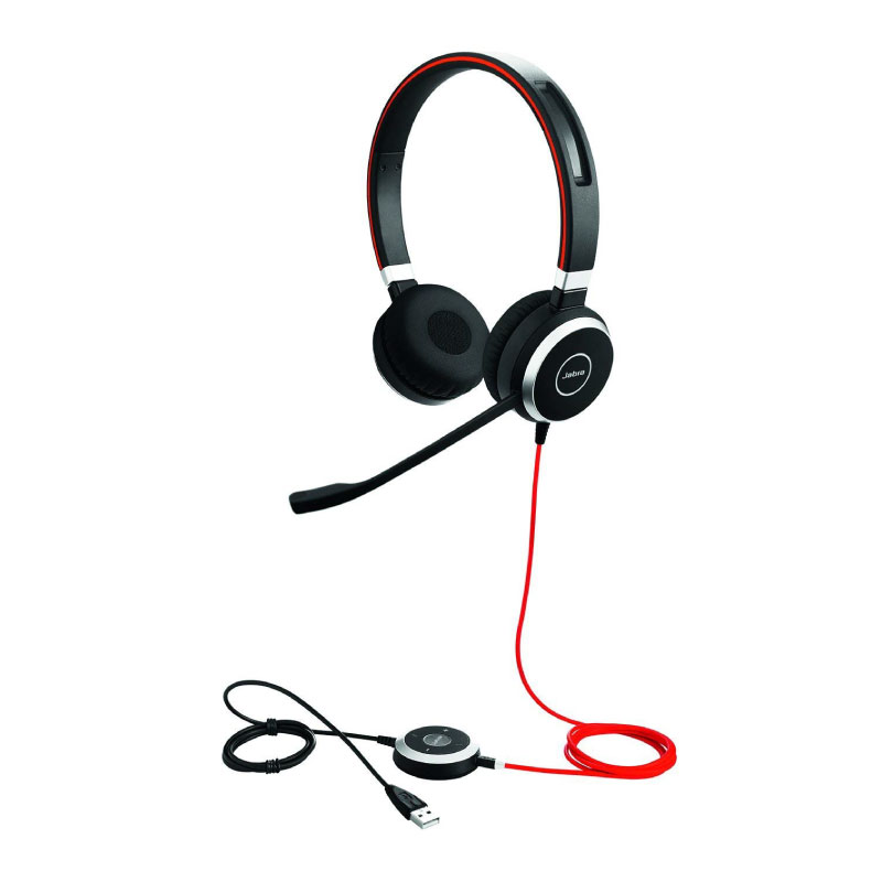 หูฟัง Call Center Jabra Evolve 40 MS Duo 3