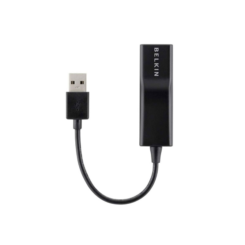 สาย Belkin USB 2.0 Ethernet Adapter สาย Belkin USB 2.0 Ethernet Adapter