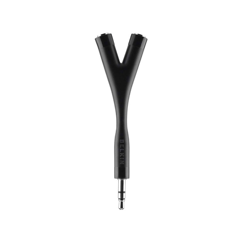ตัวแยกสายหูฟัง Belkin Headphone Splitter 3.5mm ตัวแยกสายหูฟัง Belkin Headphone Splitter 3.5mm
