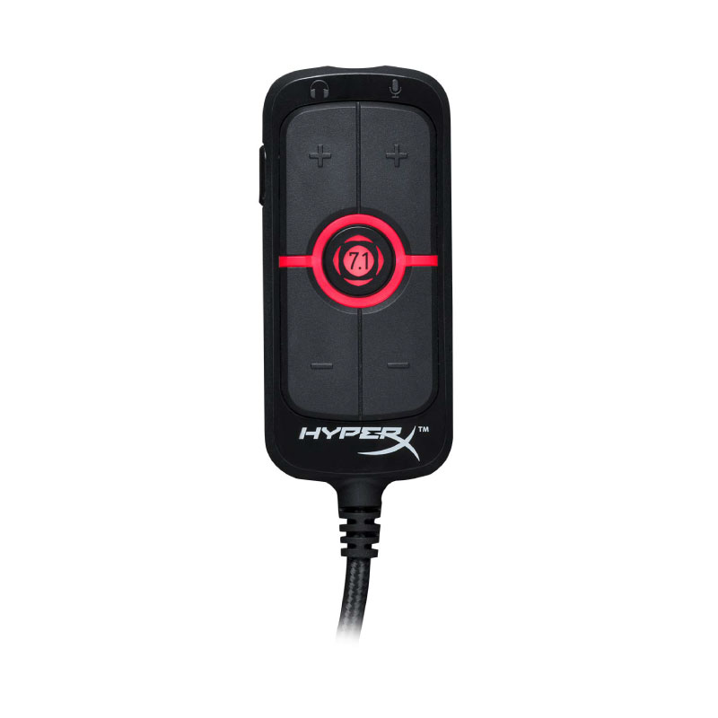 การ์ดเสียง HyperX Amp USB Sound Card การ์ดเสียง HyperX Amp USB Sound Card