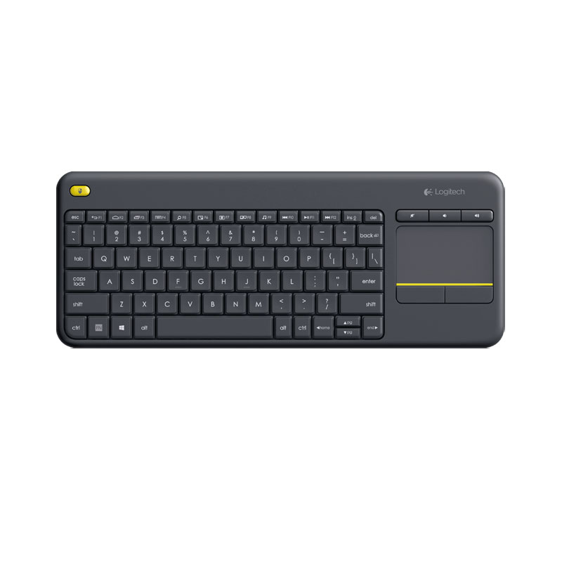 คีย์บอร์ดไร้สาย Logitech K400PLUS Living Room Wireless Keyboard คีย์บอร์ดไร้สาย Logitech K400PLUS Living Room Wireless Keyboard