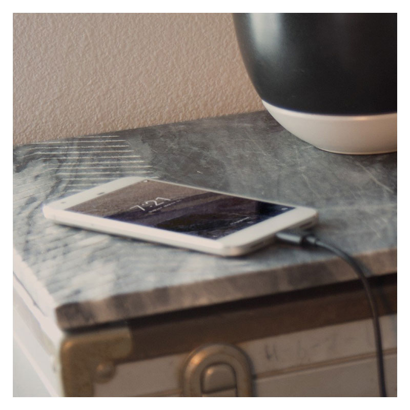 สายแปลง Belkin Metallic Aluminum Extruded Shell Premium 2.0 USB-A to USB-C 2.0 Sync and Charger Braided Cable 1.8 เมตร Black